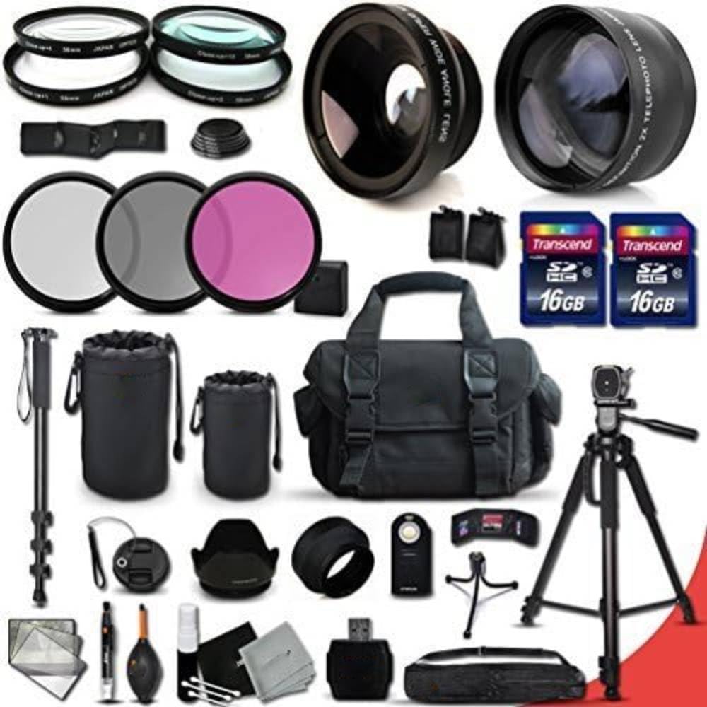 Amazon.com : OPTURA HD OPTICS Canon EOS 750D Accessories Kit